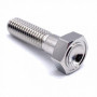 Vis a tete Hexagonale H en Inox A4 M10 x (1.50mm) x 35mm - DIN 931 Poli Miroir